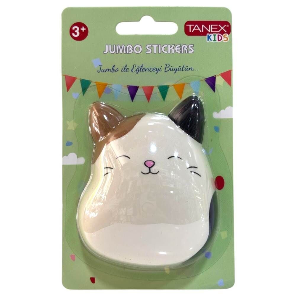 Tanex Jumbo Sevimli Kedi Çıkartma 27005