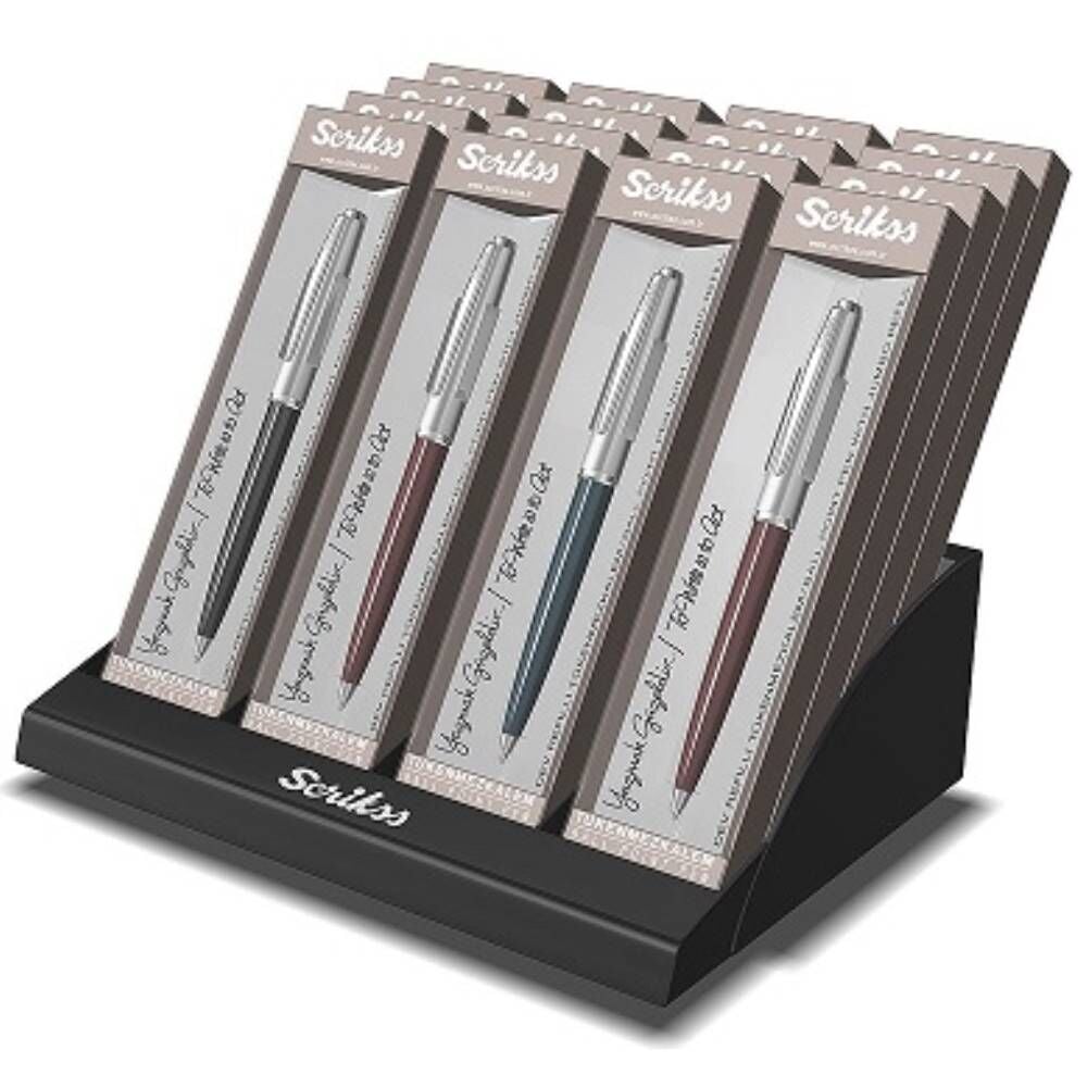 Scrıkss Tükenmez Kalem 78 16 Lı Stand