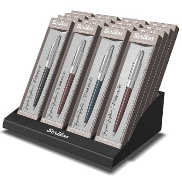 Scrıkss Tükenmez Kalem 78 16 Lı Stand