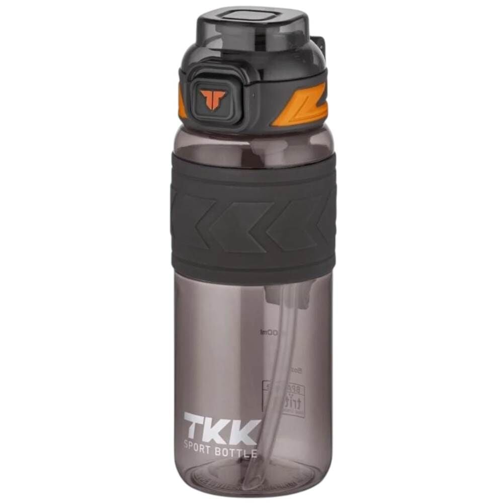 TTK T1020 Silikon Gövde 1000 ml Siyah Tritan Matara