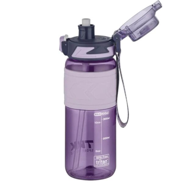 TTK T1020 Silikon Gövde 1000 ml Siyah Tritan Matara