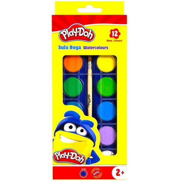 Playdoh Sulu Boya 12 Renk Büyük SU003