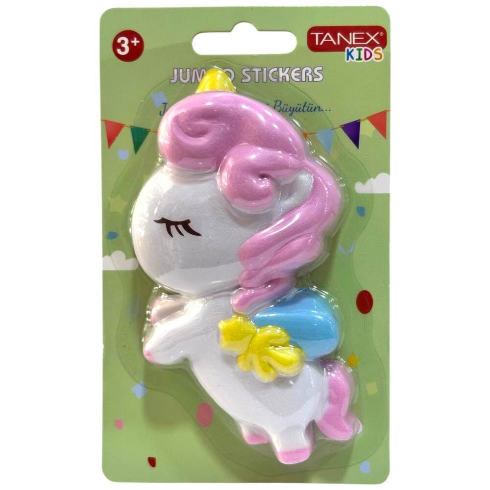 Tanex Jumbo Sevimli Unıcorn Çıkartma 27024