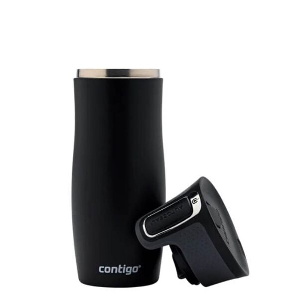 Contigo Westloop Çelik Termos Bardak Tek El Bas İç 470ml Siyah