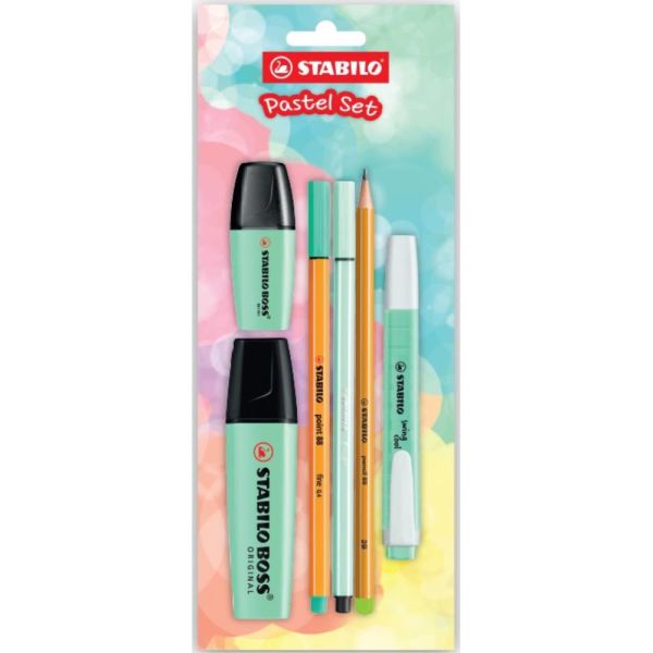 Stabılo Kalem Seti Pastel Yeşil 6 Lı Set 70/116-6