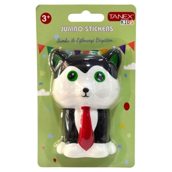 Tanex Jumbo Kravatlı Kedi Çıkartma 27012