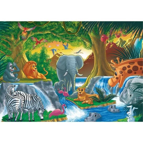 Animals In The wild Jumbo Çocuk Puzzle 50 Parça 31008