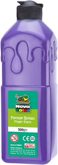 Nova Color Parmak Boyası 500 gr Mor NC-378