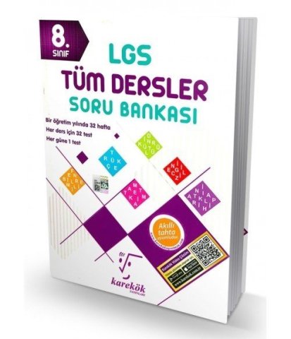 Karekök 8.Sınıf LGS Tüm Dersler Soru Bankası