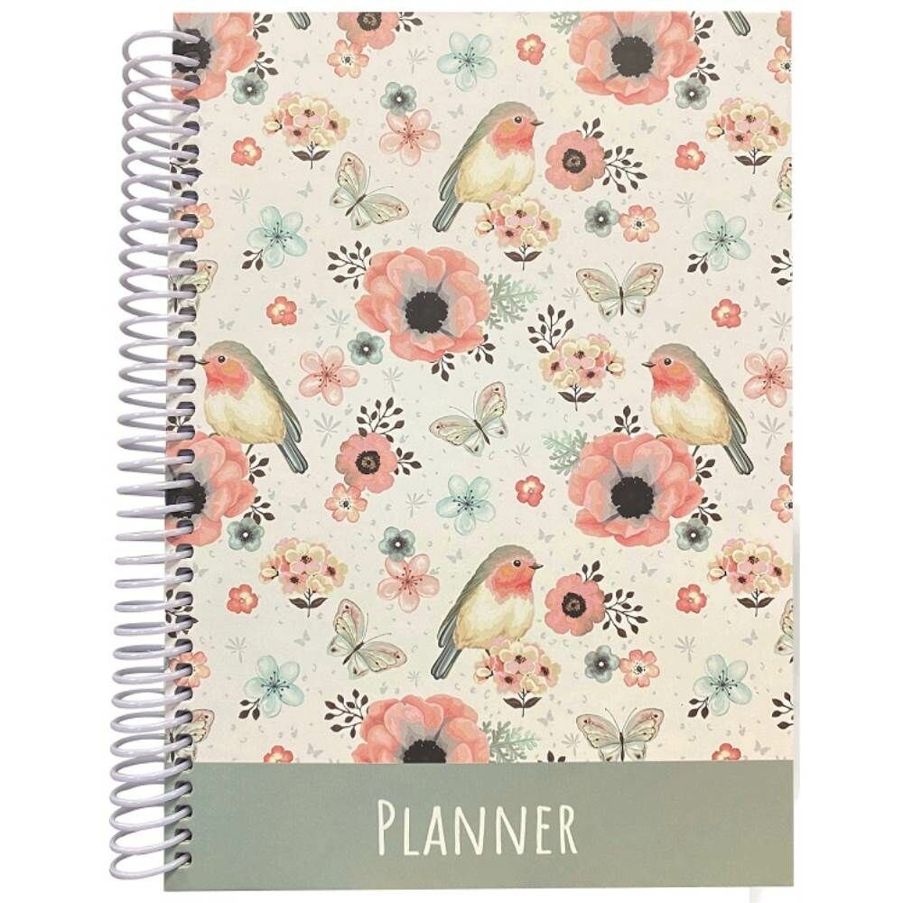 Liz Planner Sert Kapak Spiralli 4 Renk Baskılı AJT01