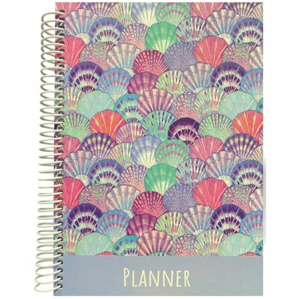 Liz Planner Sert Kapak Spiralli 4 Renk Baskılı AJT01
