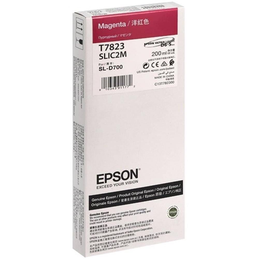 EPSON SURELAB SL-D700 MAGENTA MÜREKKEP C13T78230N