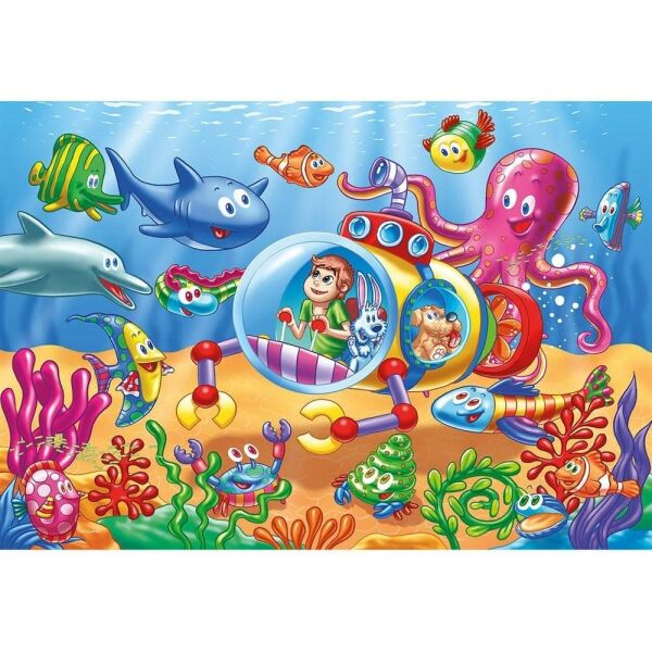 Little Submarine Jumbo Çocuk Puzzle 50 Parça 31006