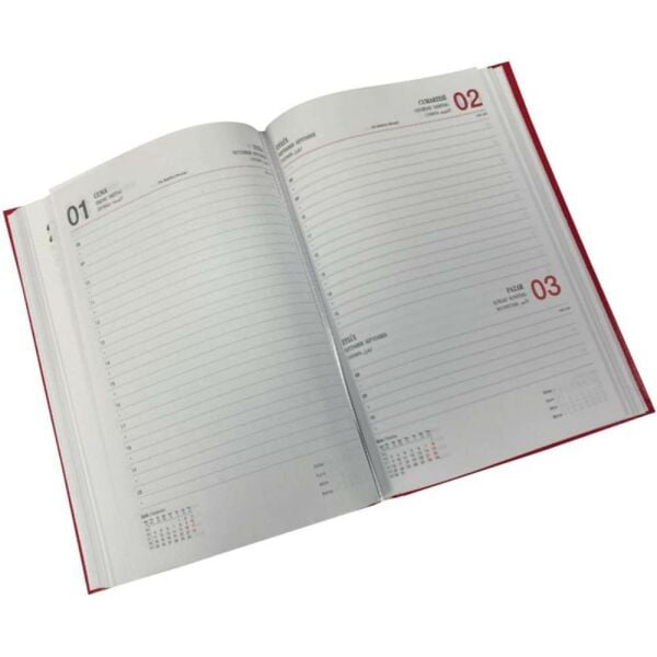 Liz 2026 Günlük Ajanda 14x20 Cilt Bezi AJ902E