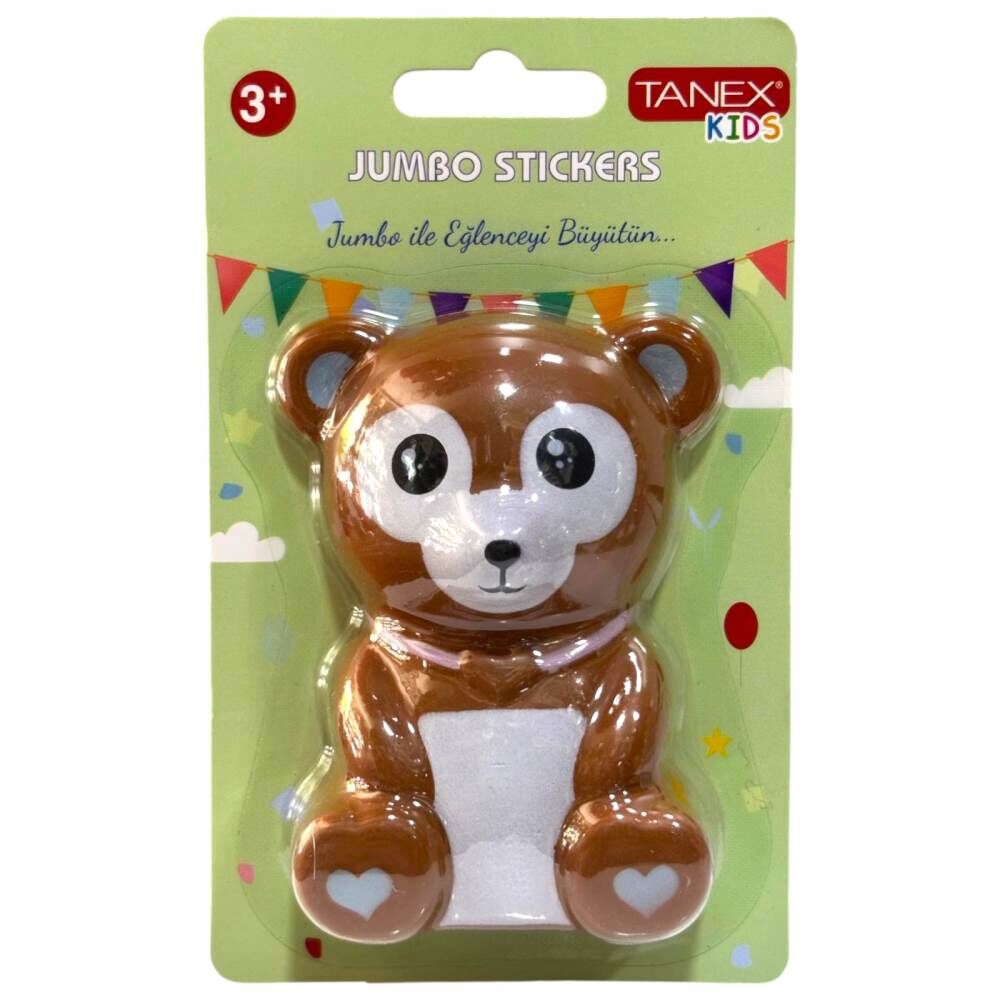 Tanex Jumbo Sevimli Maymun Çıkartma 27019