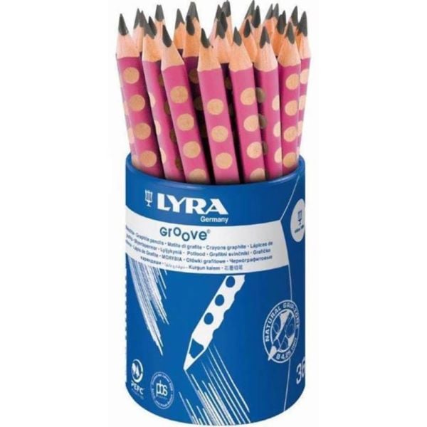 Lyra Kurşun Kalem Groove Başlangıç B Pembe Kaplamalı 36 Lı L1873361