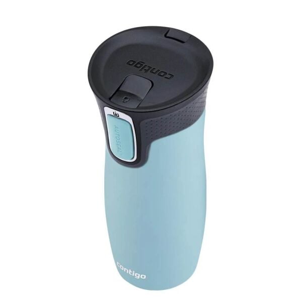 Contigo Westloop Çelik Termos Bardak Tek El Bas İç 470ml Buz Mavisi