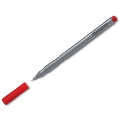 Faber Castell Grip Fineliner Kalem 04 mm Lal Kırmızı 151626