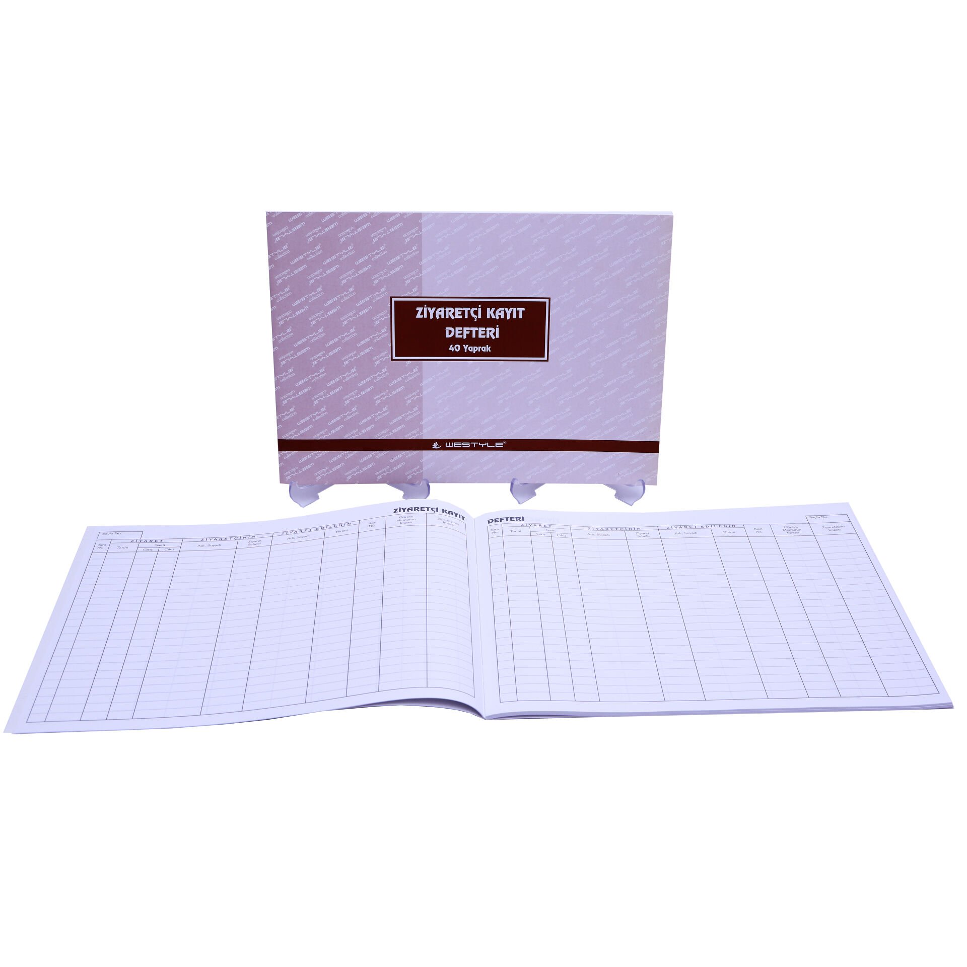 Özkan Ziyaretçi Defteri 40 Yaprak M0243 0241