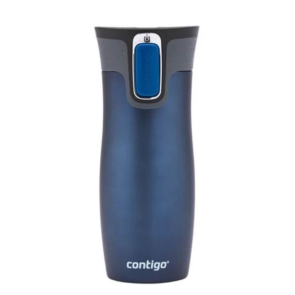 Contigo Westloop Çelik Termos Bardak Tek El Bas İç 470ml Lacivert