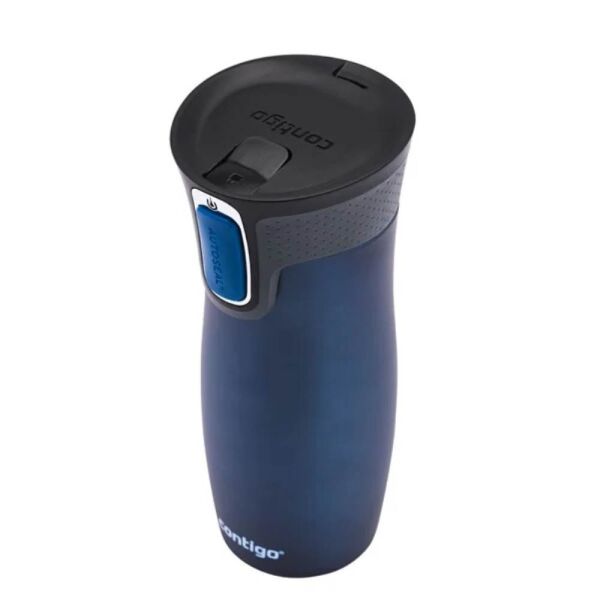 Contigo Westloop Çelik Termos Bardak Tek El Bas İç 470ml Lacivert