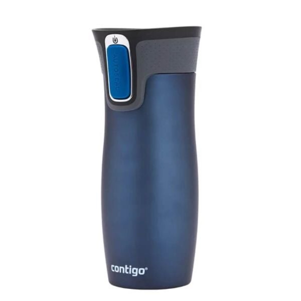 Contigo Westloop Çelik Termos Bardak Tek El Bas İç 470ml Lacivert