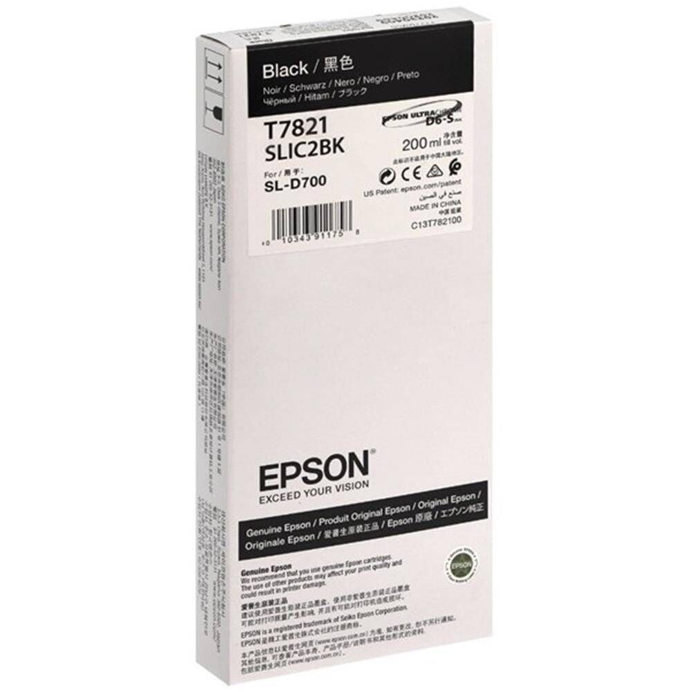 EPSON SURELAB SL-D700 BLACK MÜREKKEP C13T78210N