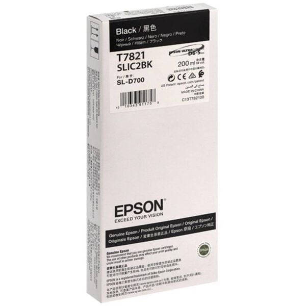 EPSON SURELAB SL-D700 BLACK MÜREKKEP C13T78210N