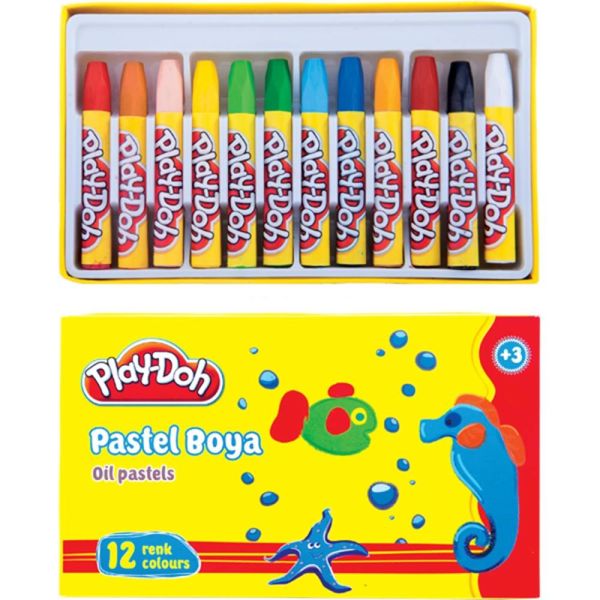 Playdoh Pastel Boya 12 Renk PA002