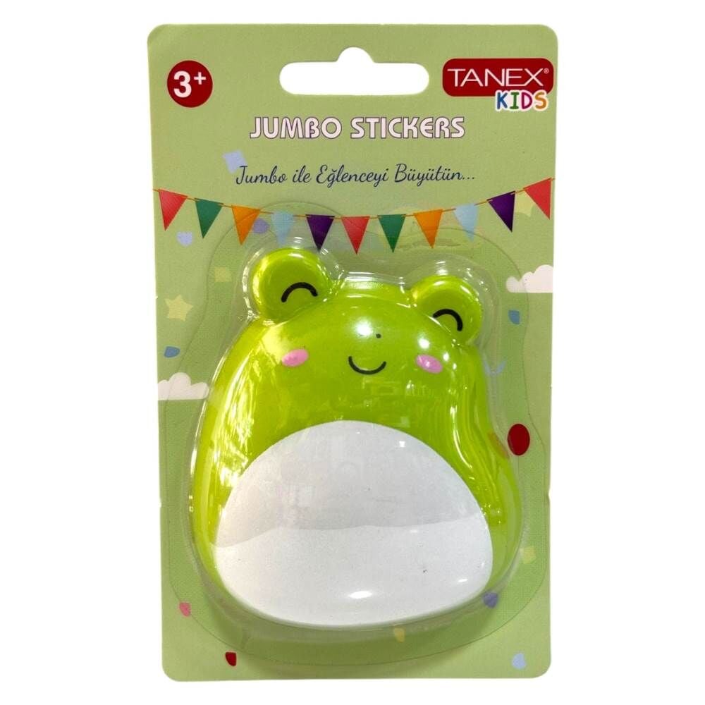 Tanex Jumbo Sevimli Kurbağa Çıkartma 27002
