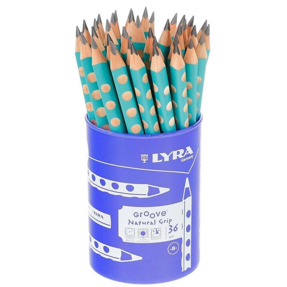 Lyra Kurşun Kalem Groove B Turkuaz Kaplamalı 36 Lı Pot L1875362