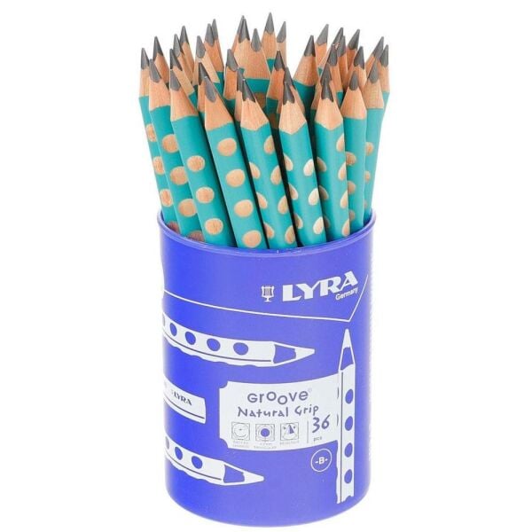 Lyra Kurşun Kalem Groove B Turkuaz Kaplamalı 36 Lı Pot L1875362