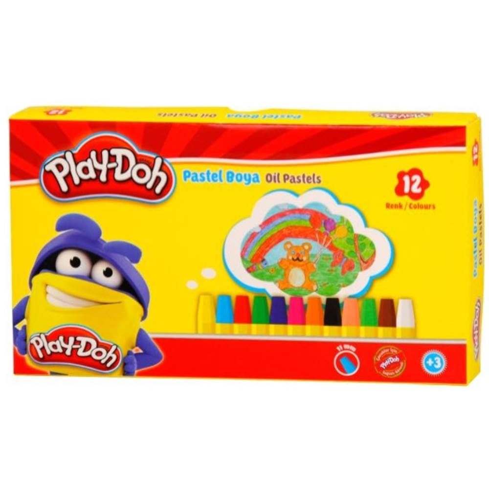 Playdoh Pastel Boya 12 Renk PA002