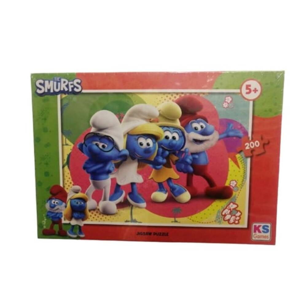 Şirinler Puzzle 200 Parça SMR113