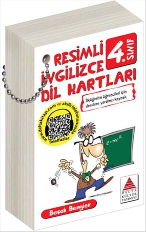 Delta Kültür 4.Sınıf İngilizce Resimli Dil Kartları