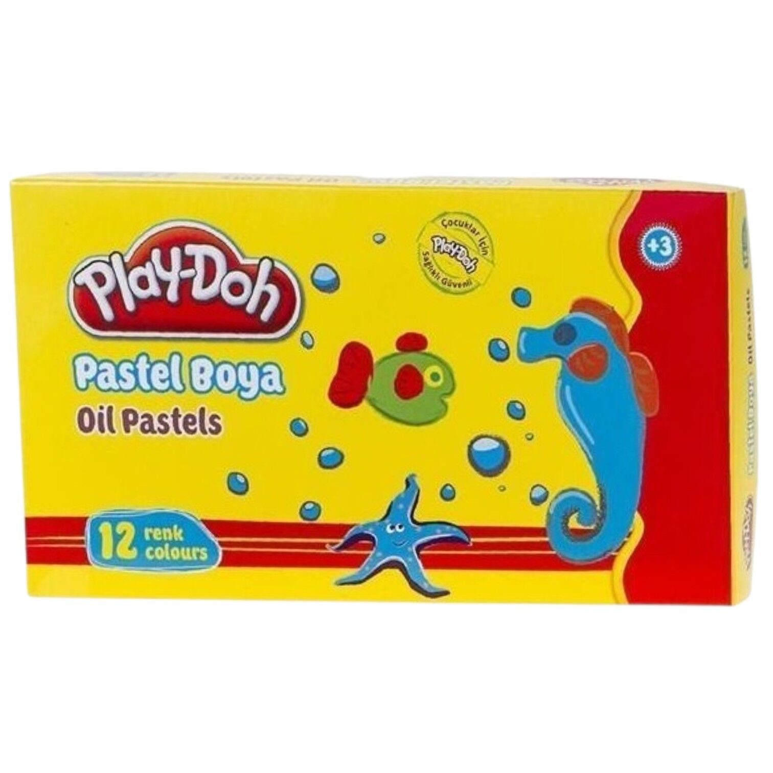 Playdoh Pastel Boya 12 Renk PA002