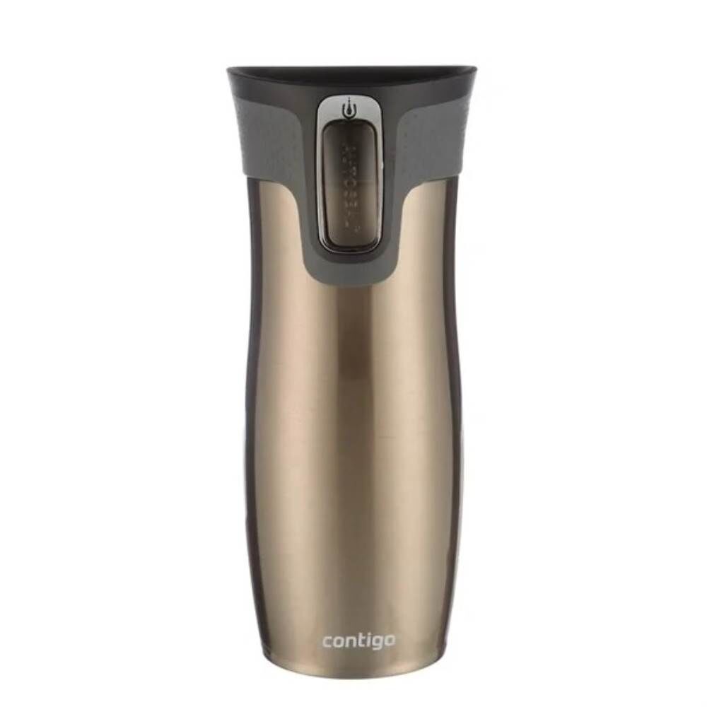 Contigo Westloop Çelik Termos Bardak Tek El Bas İç 470ml Kahverengi