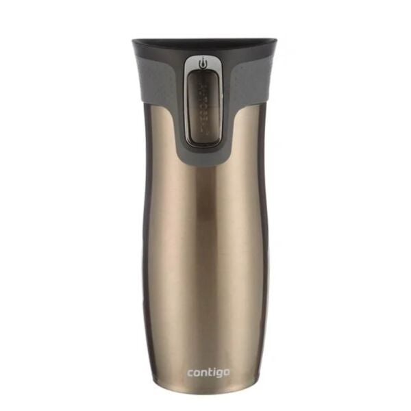 Contigo Westloop Çelik Termos Bardak Tek El Bas İç 470ml Kahverengi