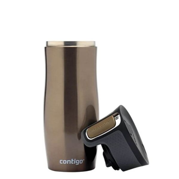 Contigo Westloop Çelik Termos Bardak Tek El Bas İç 470ml Kahverengi