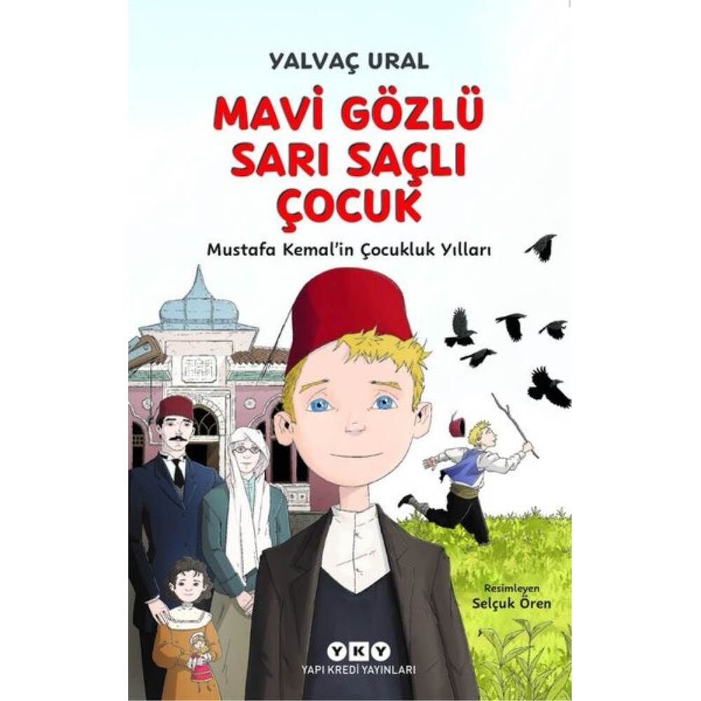 Mavi Gözlü Sarı Saçlı Çocuk