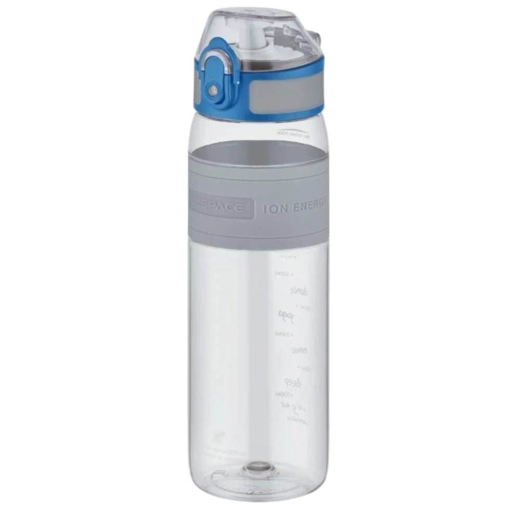 Uzspace 4108 Silikon Gövde 600 ml Gri Tritan Matara