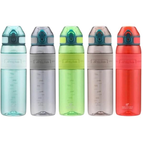 Uzspace 4108 Silikon Gövde 600 ml Gri Tritan Matara