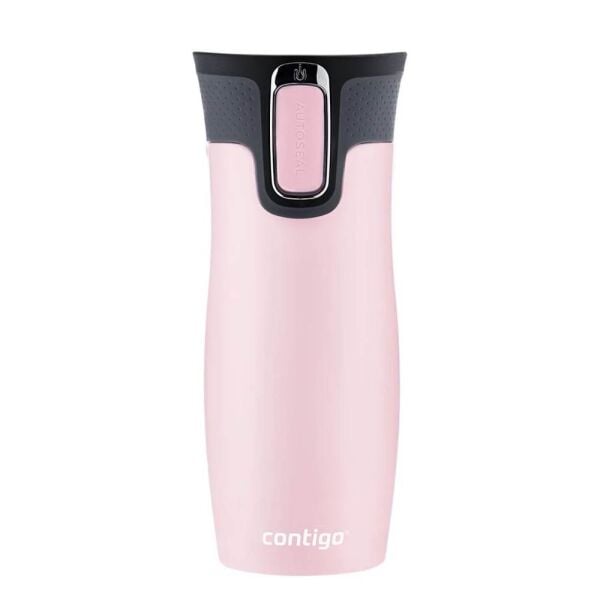 Contigo Westloop Çelik Termos Bardak Tek El Bas İç 470ml Pudra