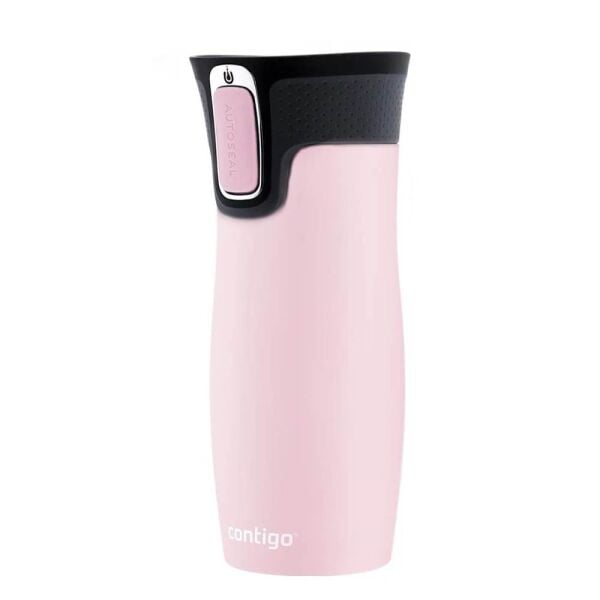 Contigo Westloop Çelik Termos Bardak Tek El Bas İç 470ml Pudra