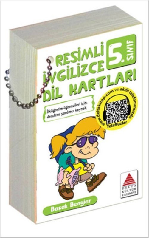 Delta Kültür 5.Sınıf İngilizce Dil Kartları Resimli