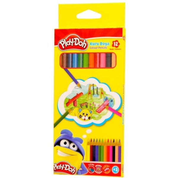 Playdoh Kuru Boya 12 Renk KU001