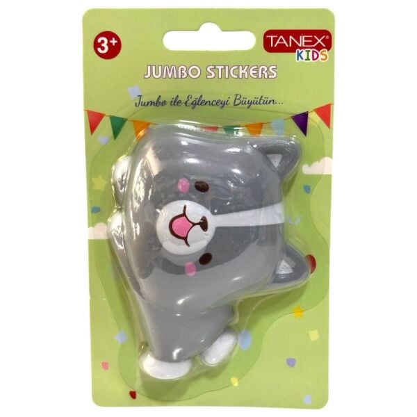 Tanex Jumbo Küçük Gri Köpek Çıkartma 27027