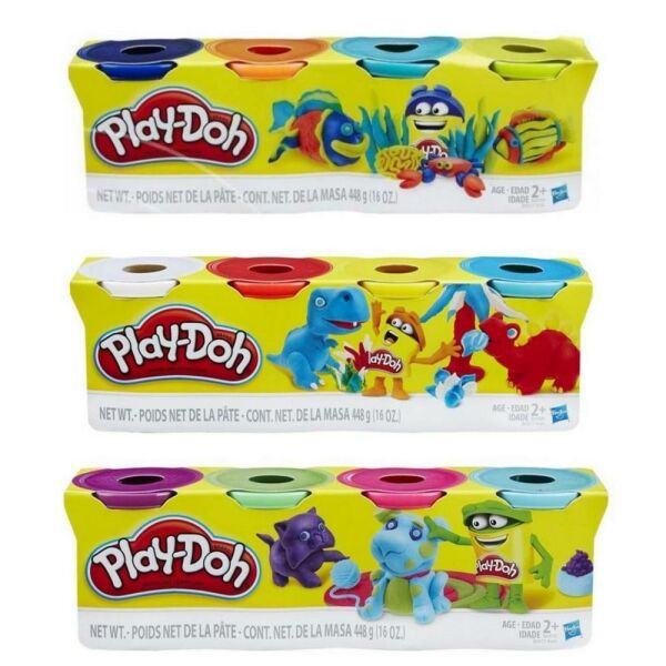 Play-Doh 4'lü 448 gr Oyun Hamuru