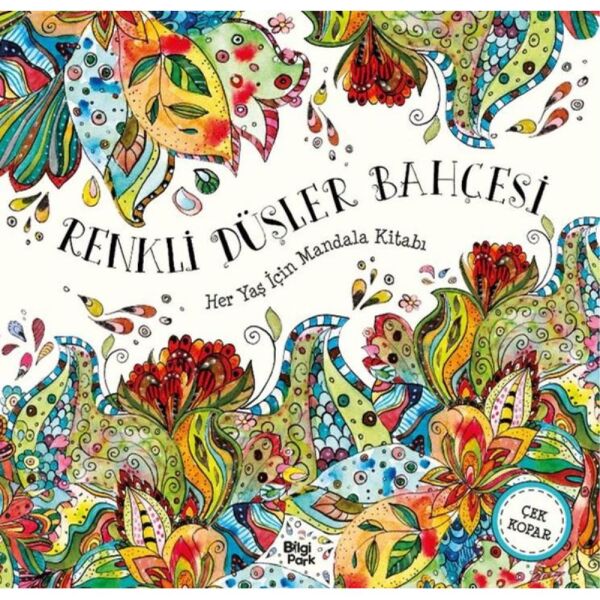 Her Yaş İçin Mandala Renkli Düşler Bahçesi