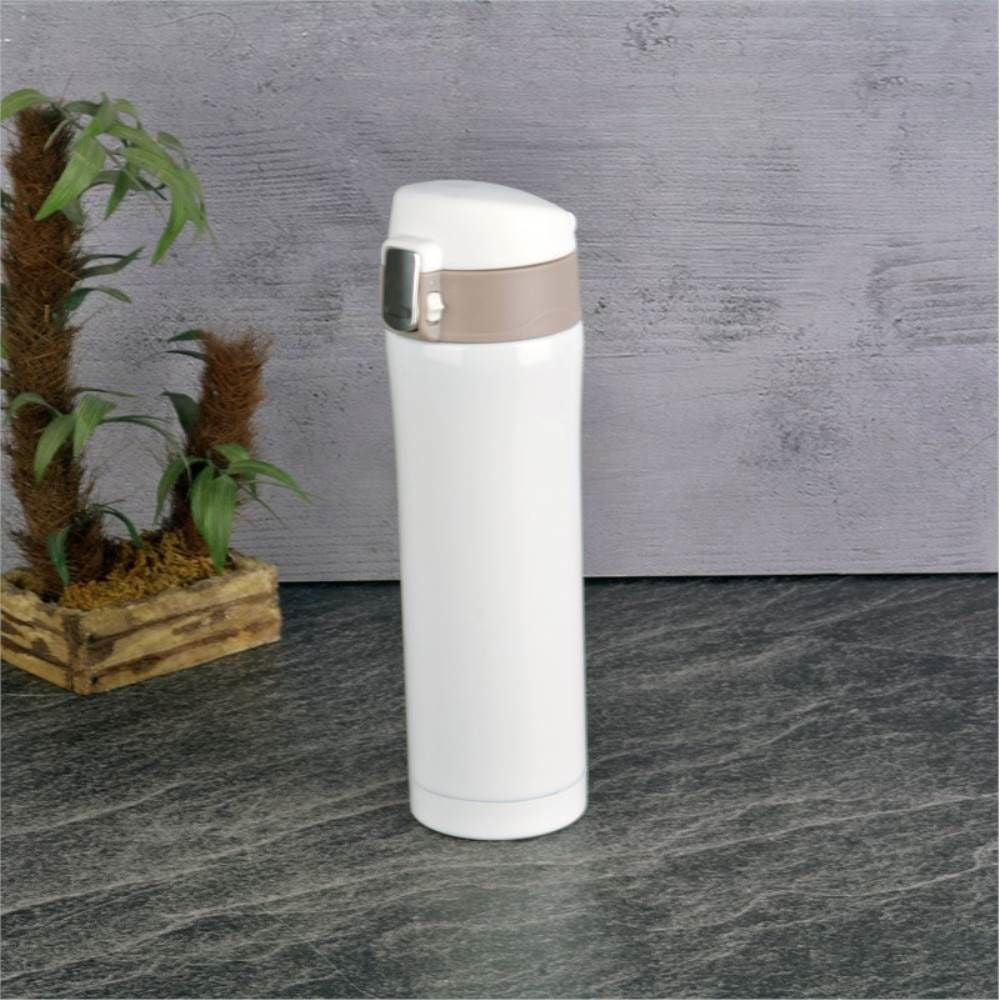 Tohana THN75407 500 ml Beyaz Çelik Termos Matara